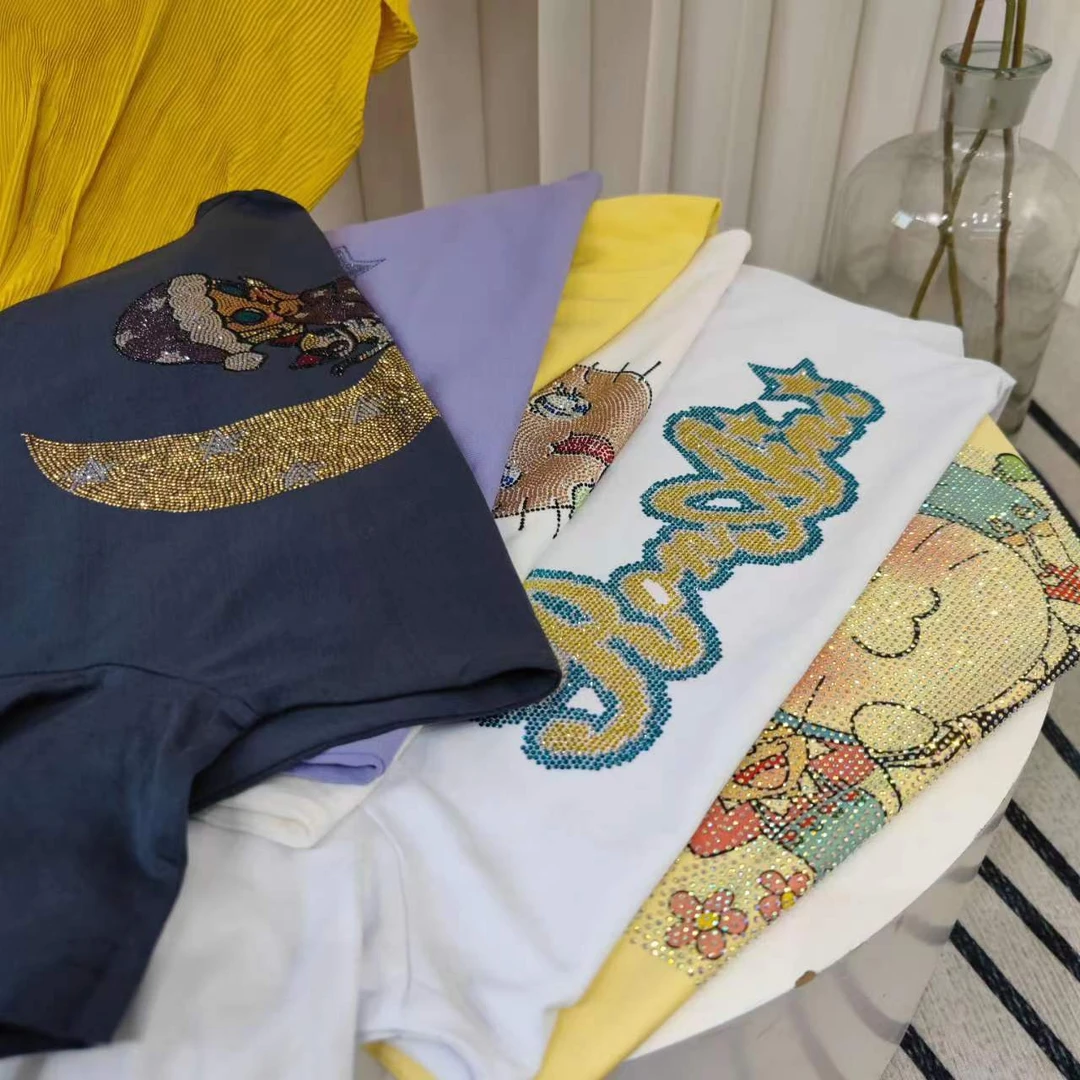 编号001-100  分码  烫钻潮牌新款春夏服饰 Ra女装