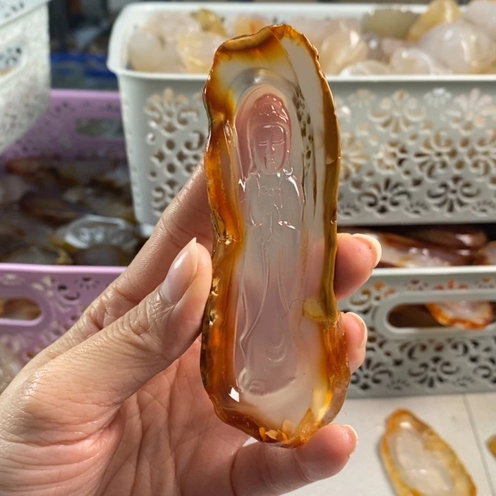 玛瑙/玉髓吊坠(不含链)未镶嵌