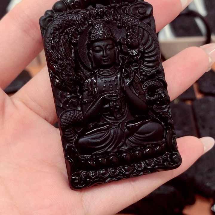 天然缅料a货钢琴黑特色题材挂件