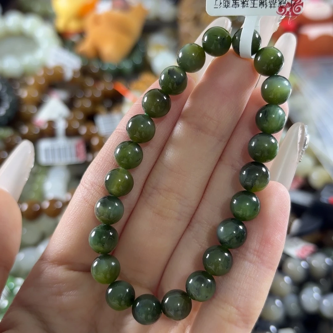 和田玉未镶嵌手链24