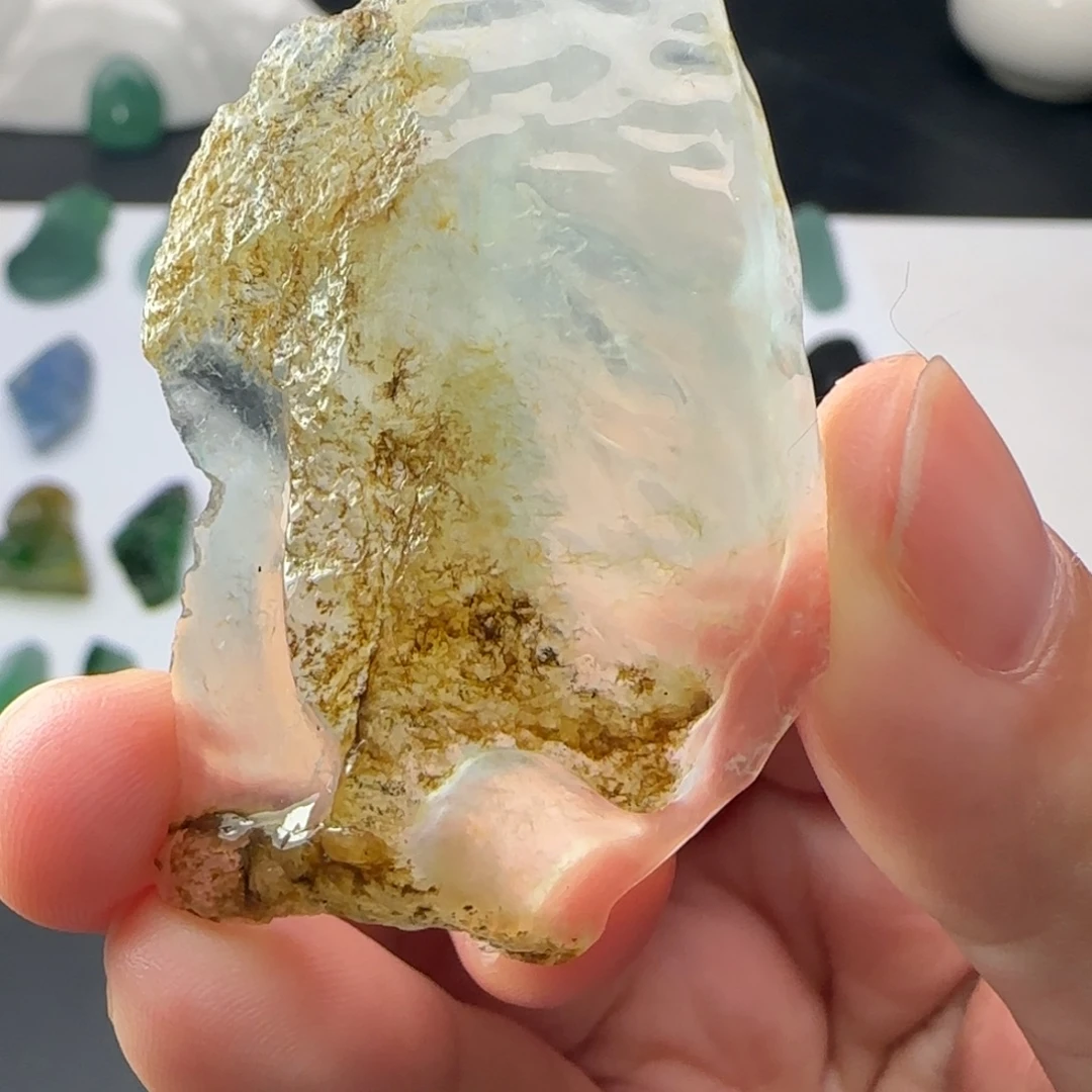 定制翡翠未镶嵌材料