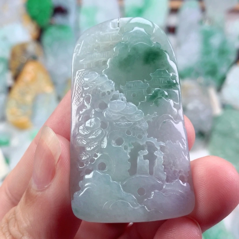 【闪购商品】翡翠未镶嵌吊坠(不含链)