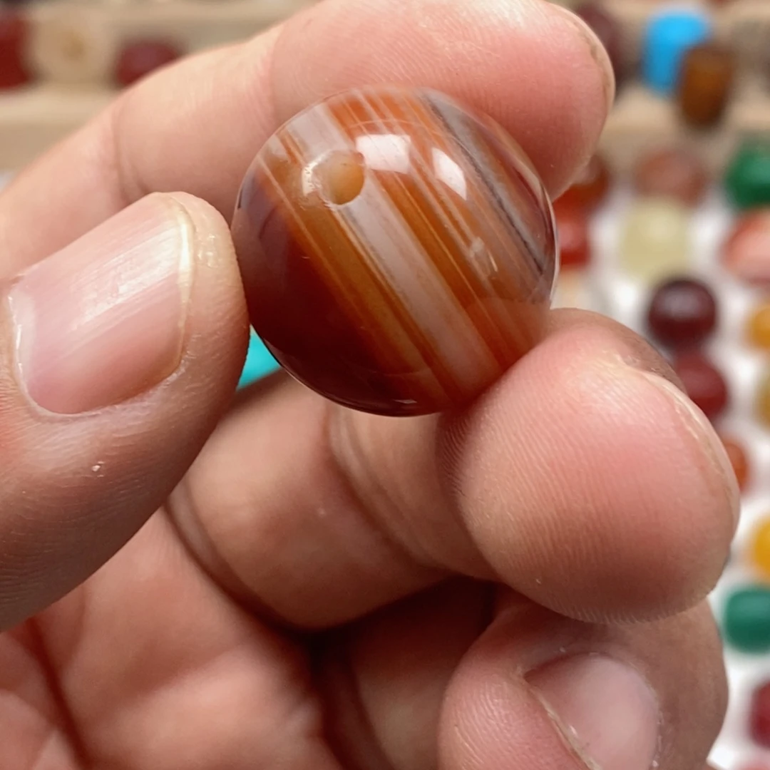 玛瑙/玉髓吊坠(不含链)未镶嵌一**舟