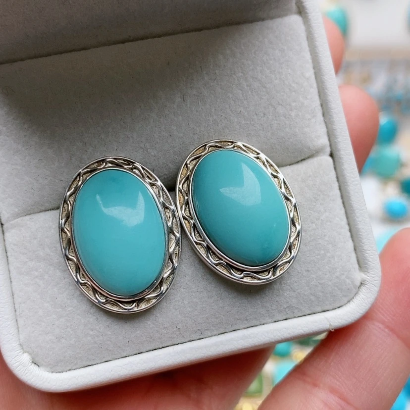 【闪购商品】绿松石配饰银S925镶嵌W***y