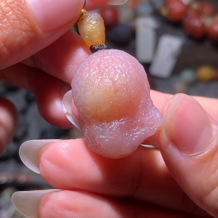 未镶嵌玛瑙/玉髓珠宝半成品