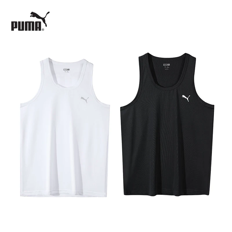PUMA/彪马男士速干运动背心2件装
