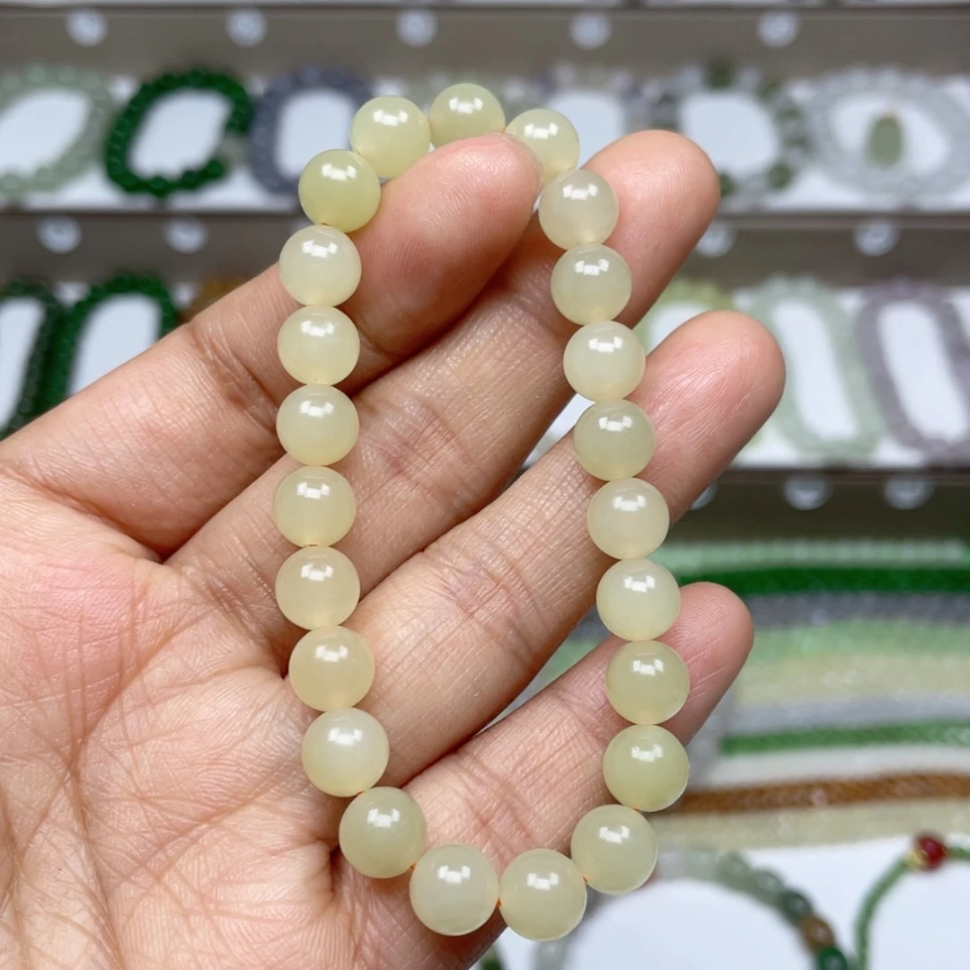 和田玉手链未镶嵌