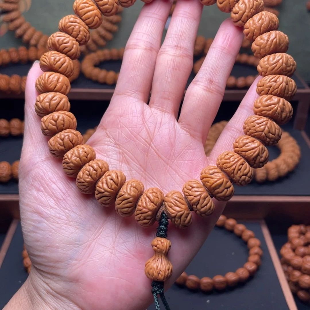 桃核手串16祥云纹