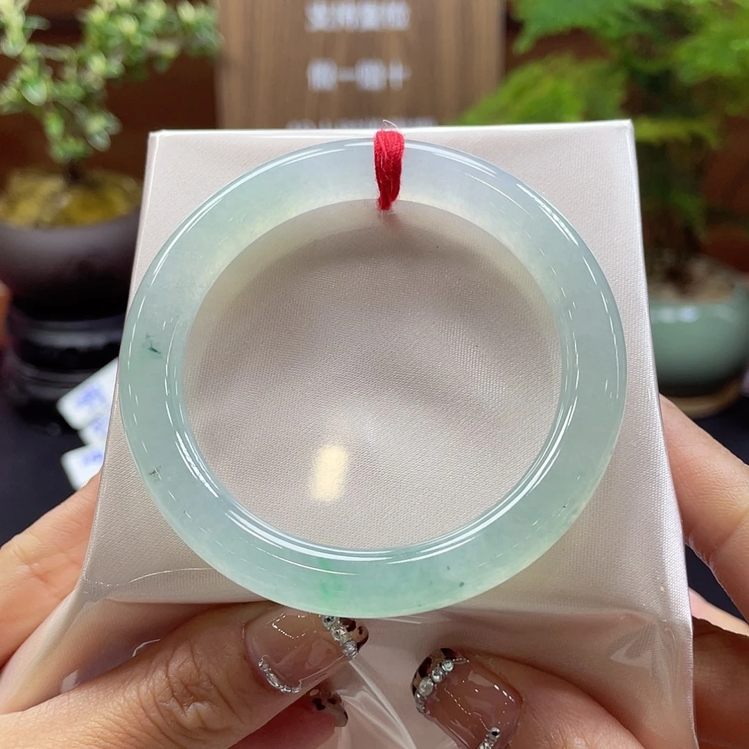 翡翠未镶嵌手镯86号