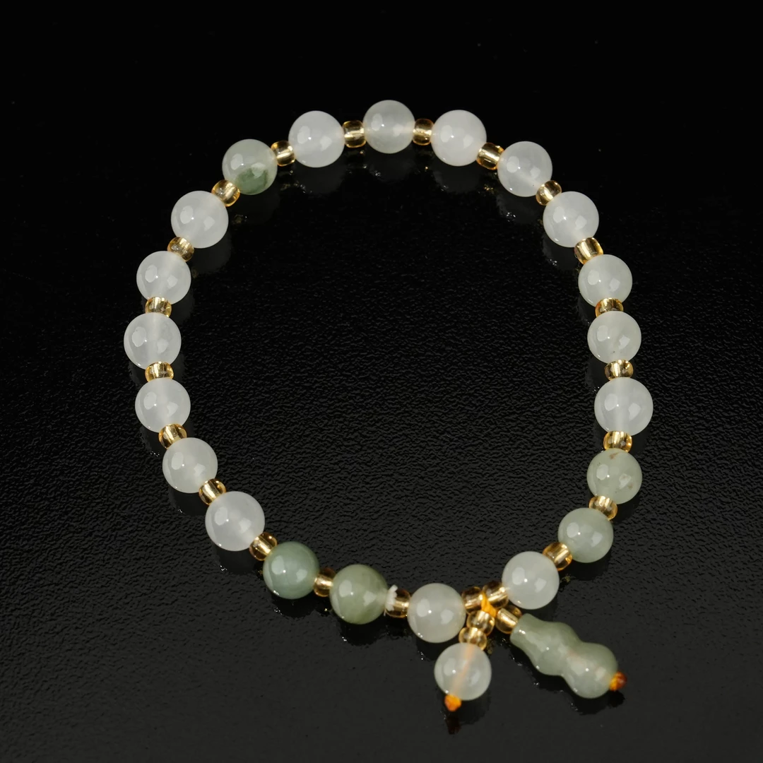 G金丝玉手串 多样性发一 -CB032（卡径：6.9mm）