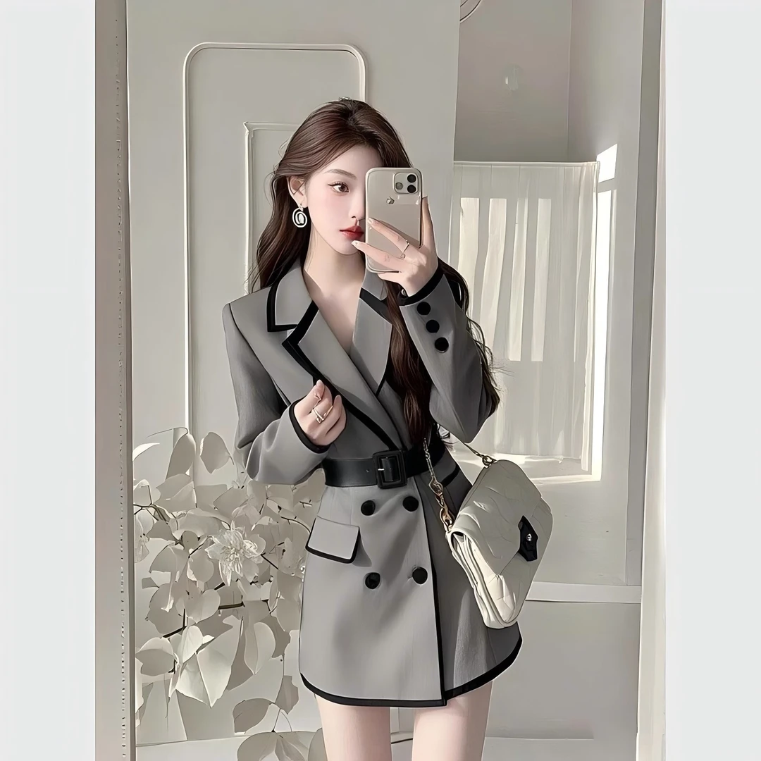 【有里布】法式漂亮独特高级感收腰轻奢名媛气质名媛连衣裙女JT0087