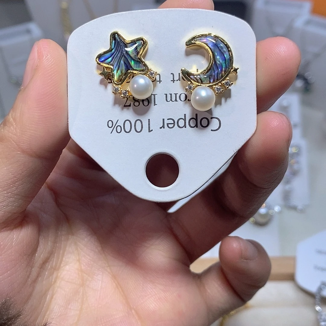 耳饰未镶嵌淡水珍珠