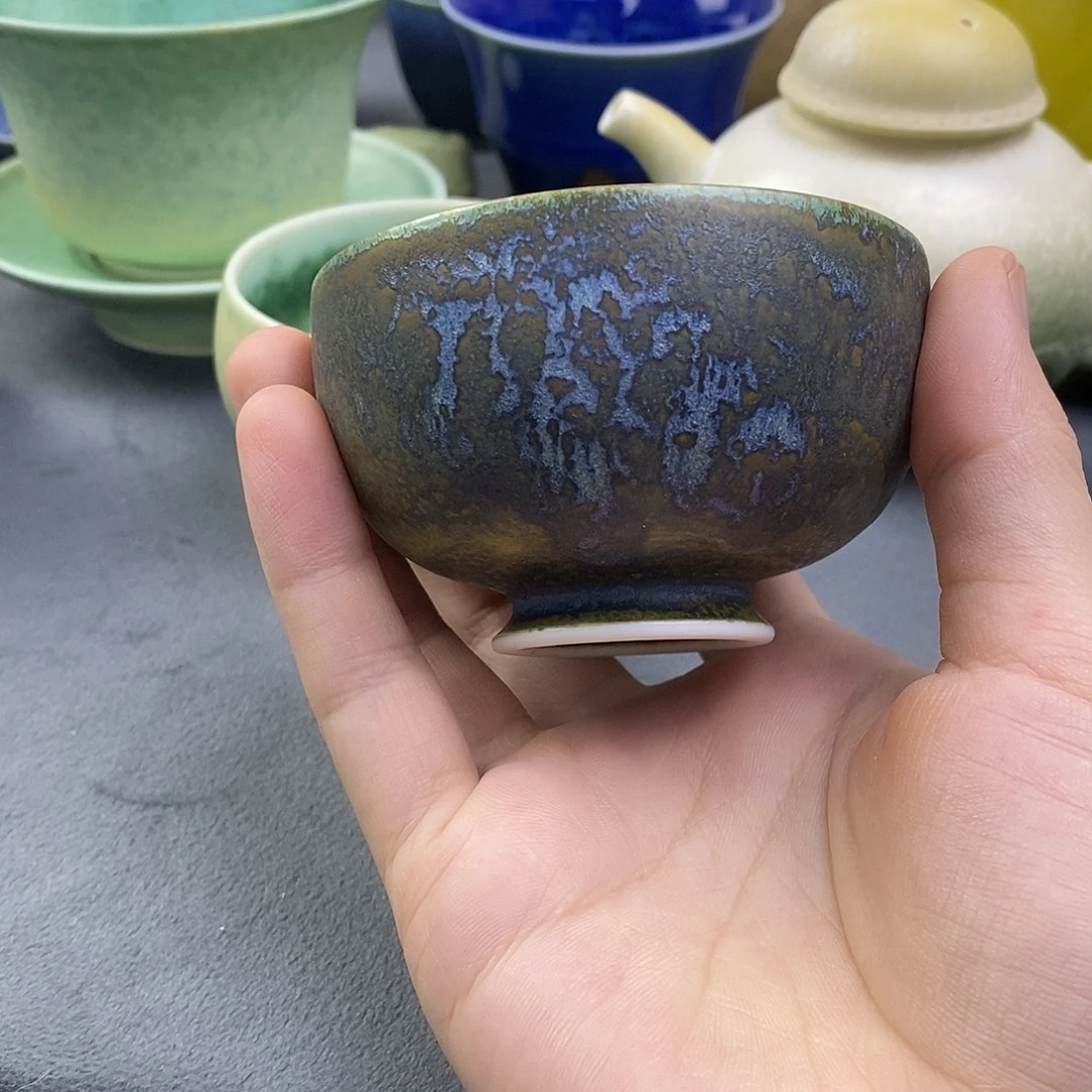 景德镇高温颜色釉杯