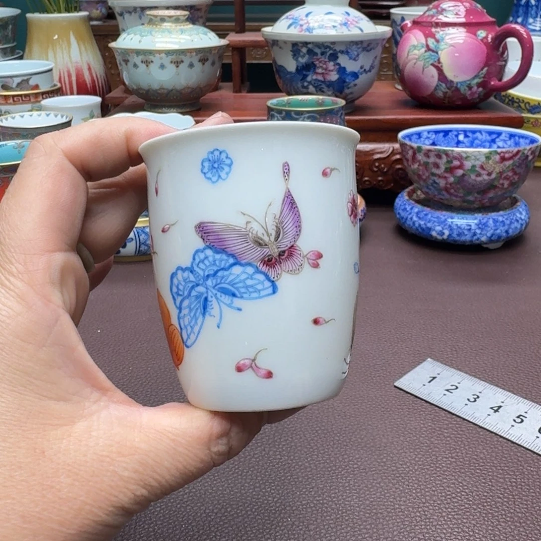 瓷片景德镇仿古手工制作精品展示