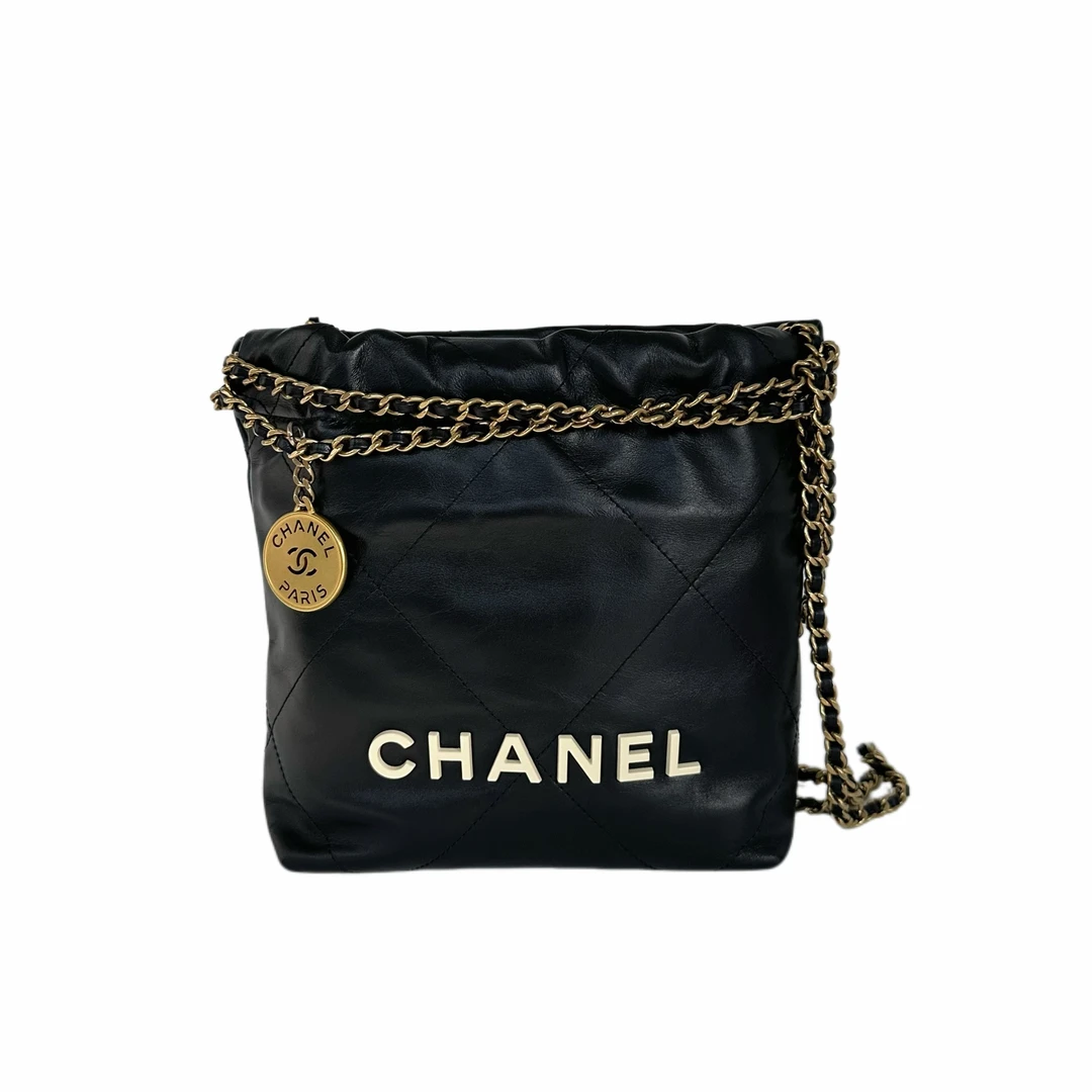 99新 Chanel/香奈儿 安洁利严选垃圾袋/BK0164806 斜挎包