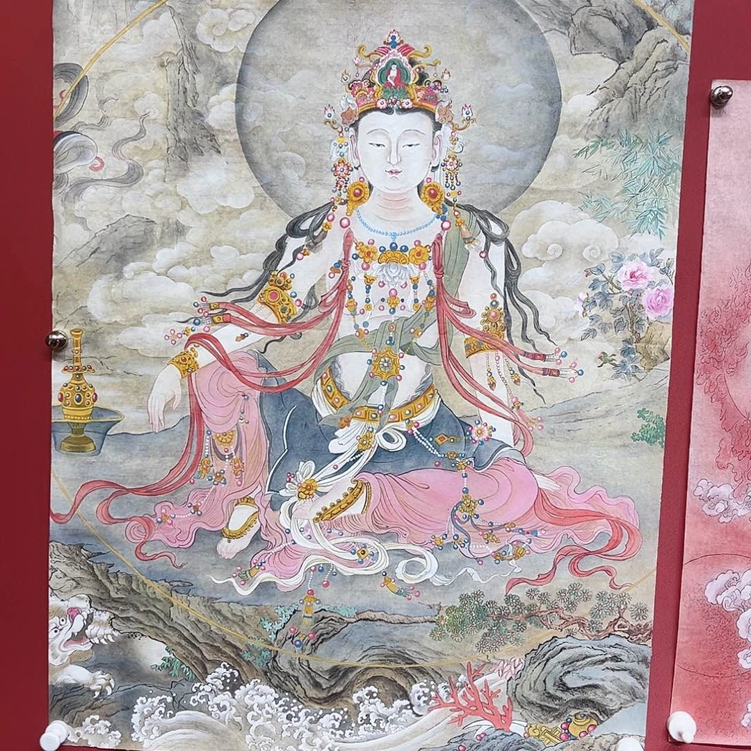 月***国画侯果山老师国画作品月