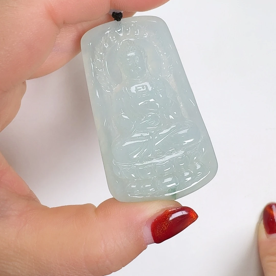 翡翠颈饰未镶嵌阿弥