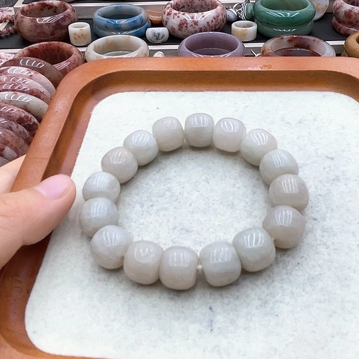 石英质玉圈口56未镶嵌