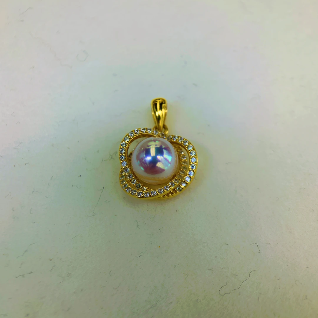 【闪购商品】海水akoya珍珠S925银设计款吊坠·YAD056