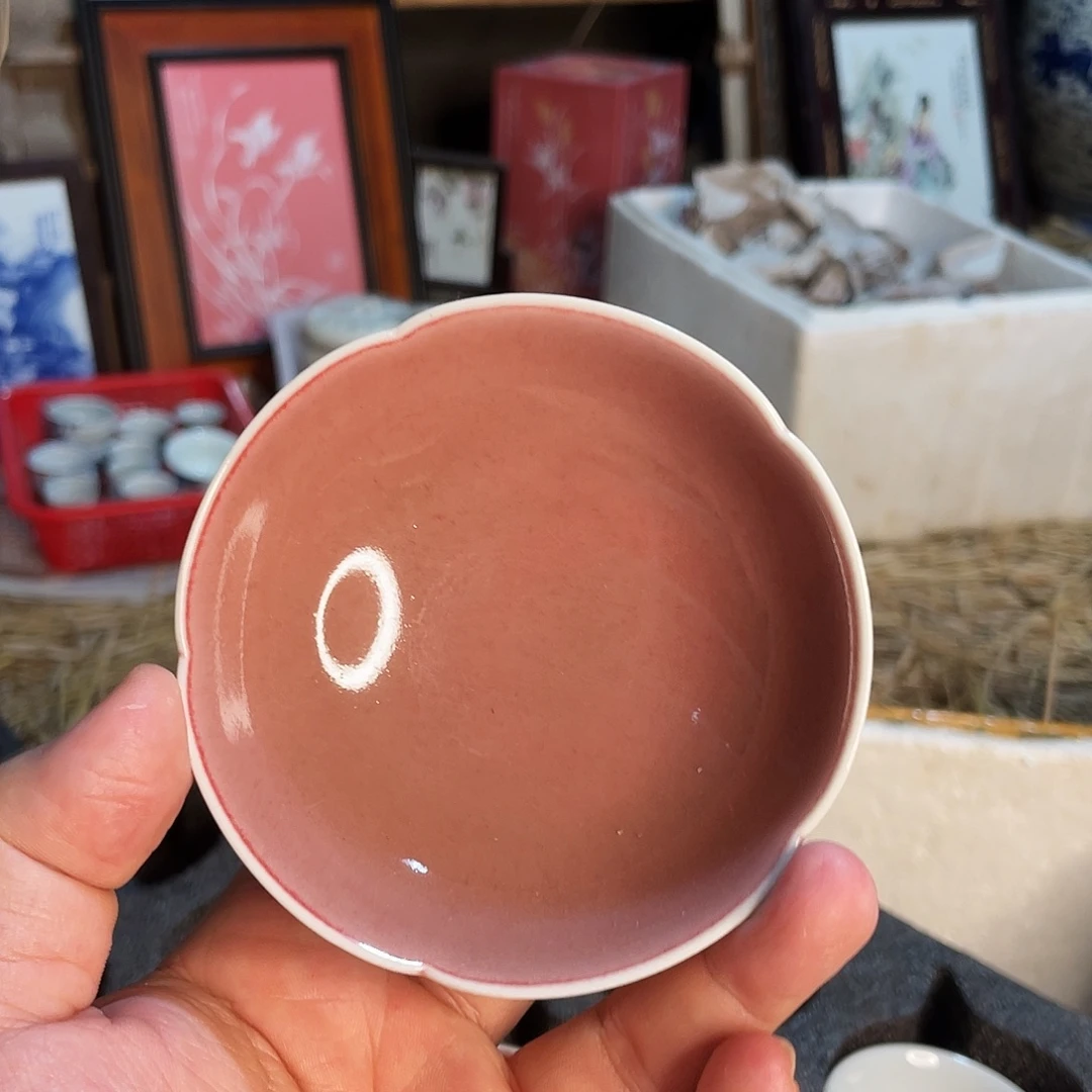 豆***豆杯景德镇陶瓷艺术品