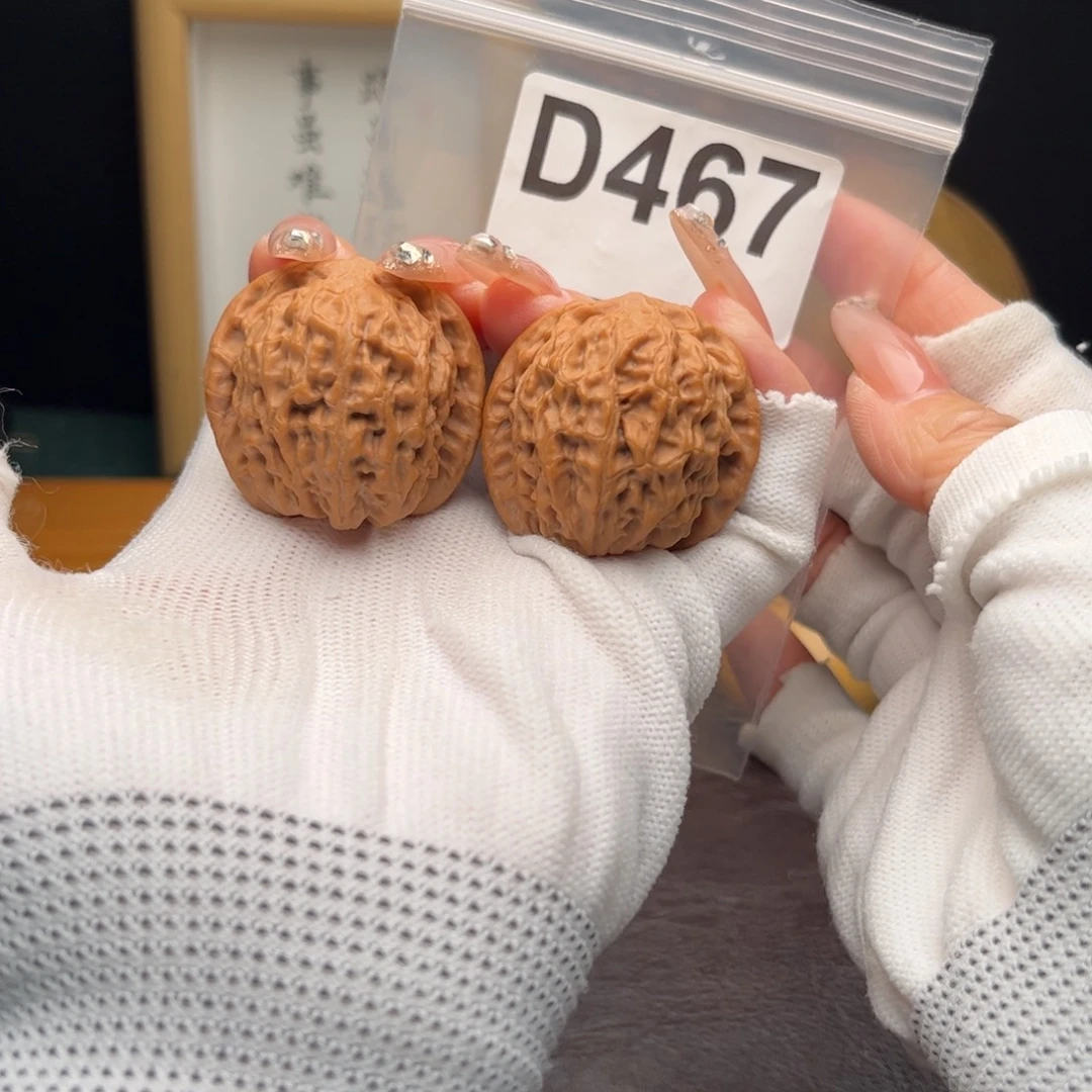文玩核桃把件36圆梦d467
