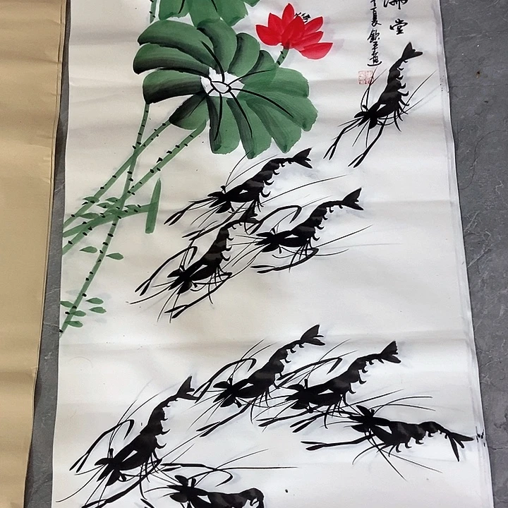 小周画廊的直播间