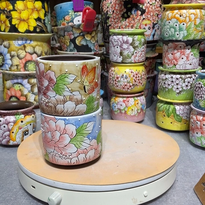 景德镇艺术手绘作品