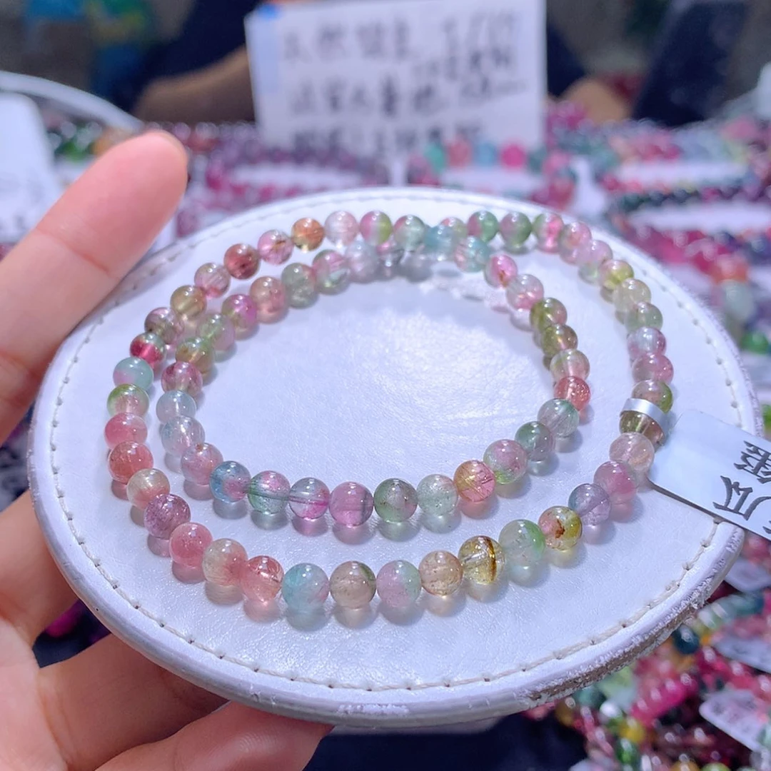 【闪购商品】未镶嵌手串碧玺5.4m