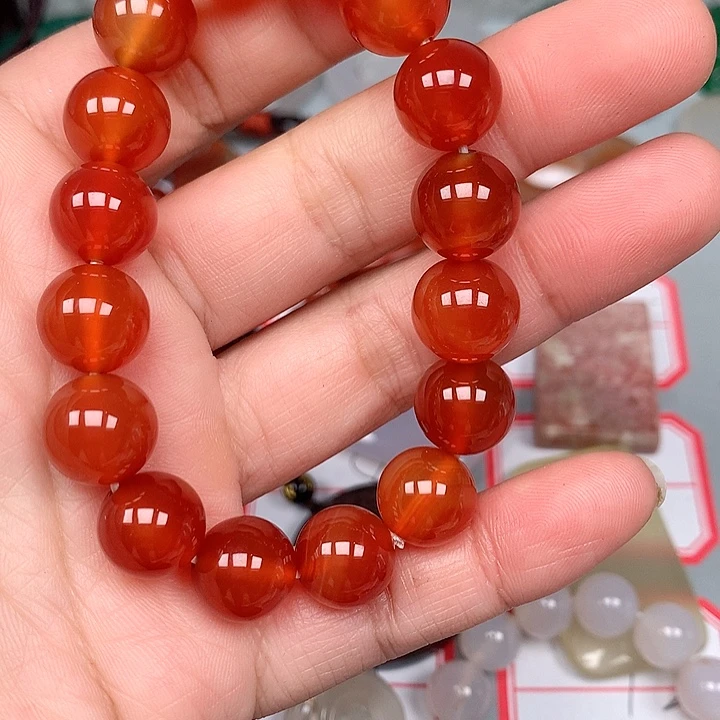 紫***璃玛瑙/玉髓未镶嵌颈饰