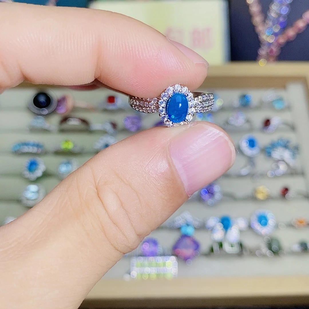 欧泊未镶嵌戒指455