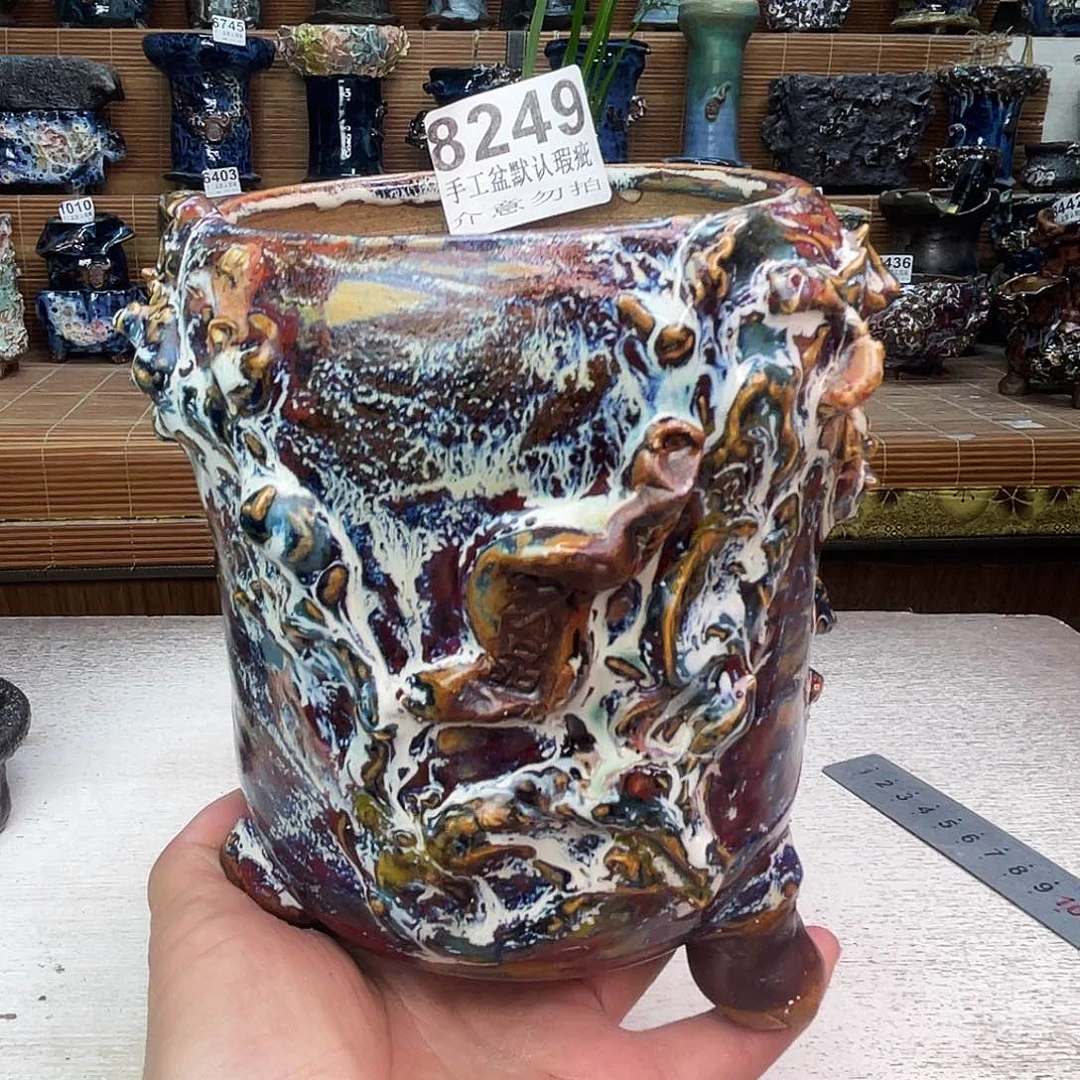 景德镇玖品陶瓷艺术罐，全手工制作