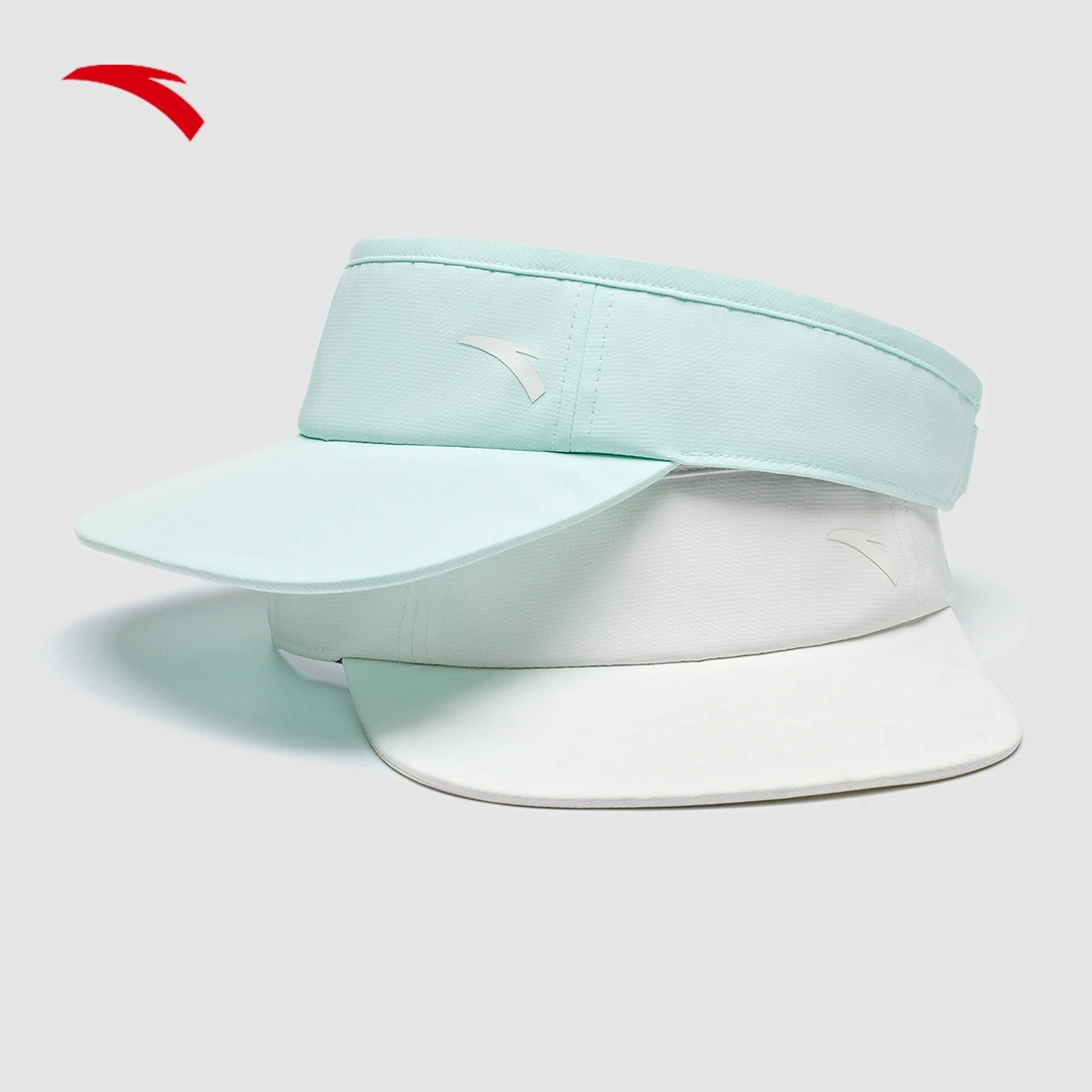 安踏空顶帽夏季新款户外网球跑步高尔夫遮阳防晒运动帽子女帽