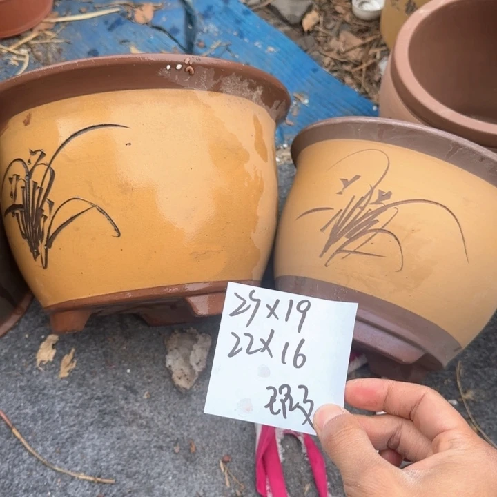 紫砂花盆特价清仓