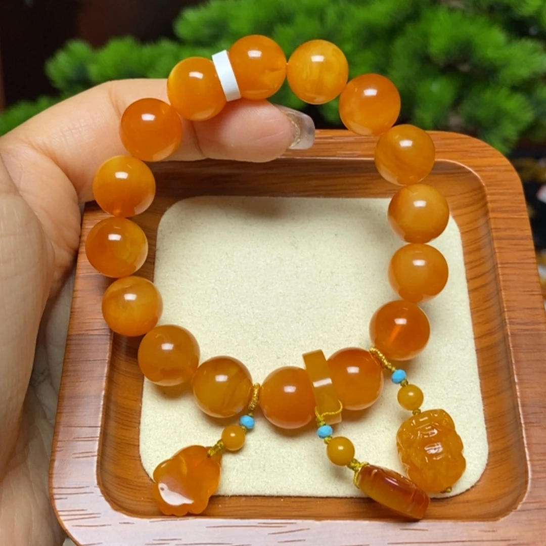 【闪购商品】手链蜜蜡未镶嵌手串