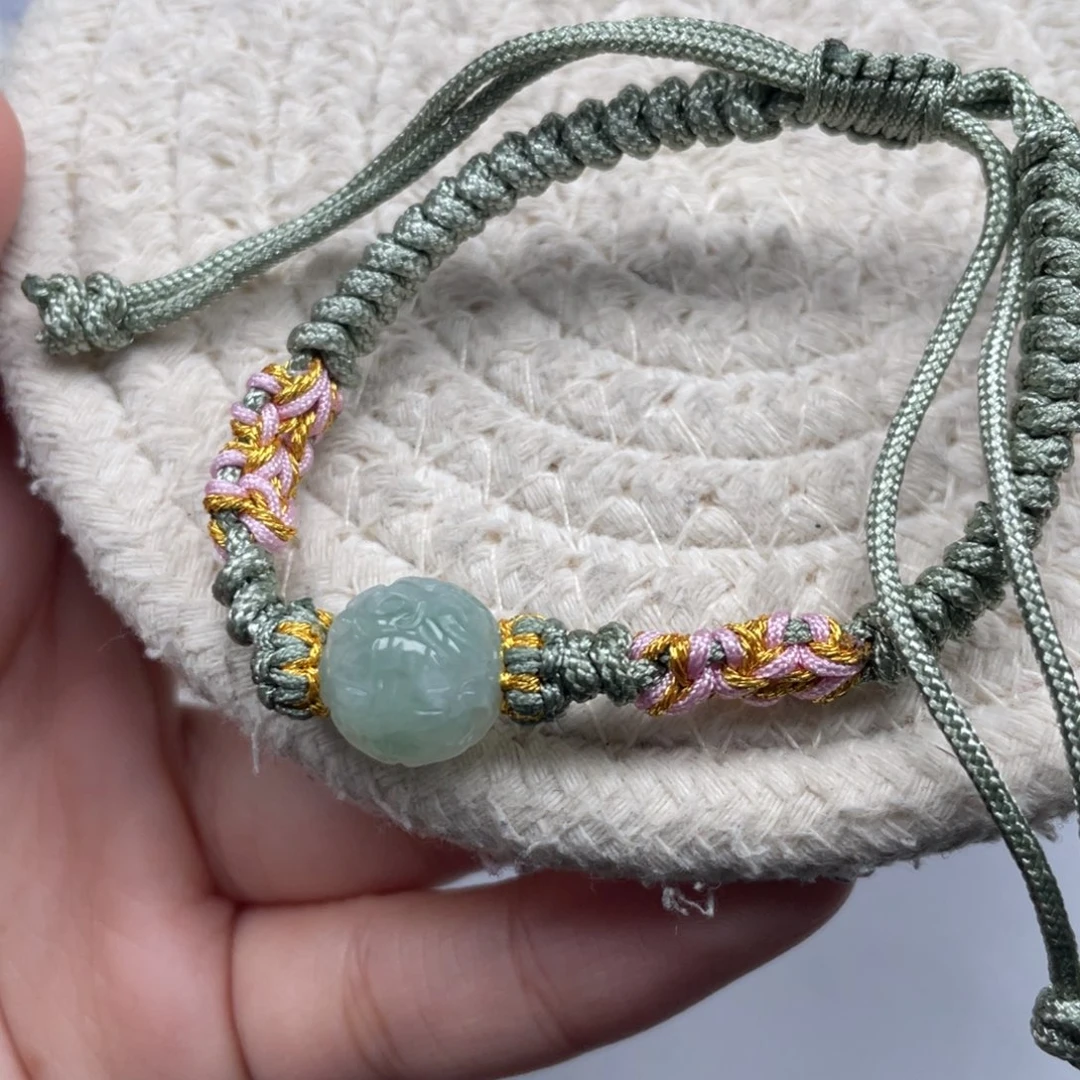 翡翠未镶嵌颈饰天然A货缅甸翡翠