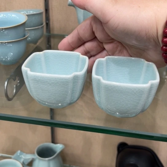 瓷片陶瓷茶具汝瓷茶具