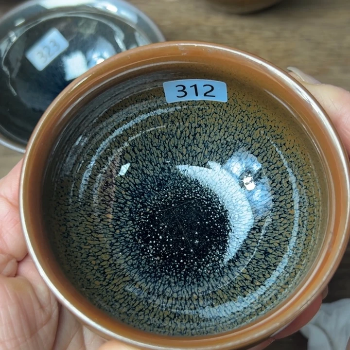 茶盏建盏柴烧主人杯312