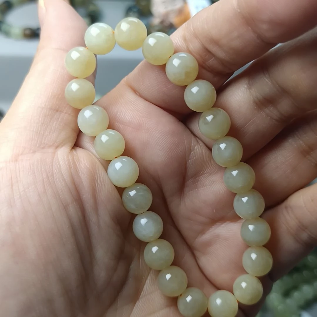 未镶嵌手链和田玉（糖玉）
