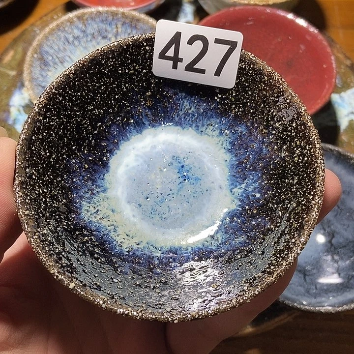 茶盏建窑建盏落灰烧