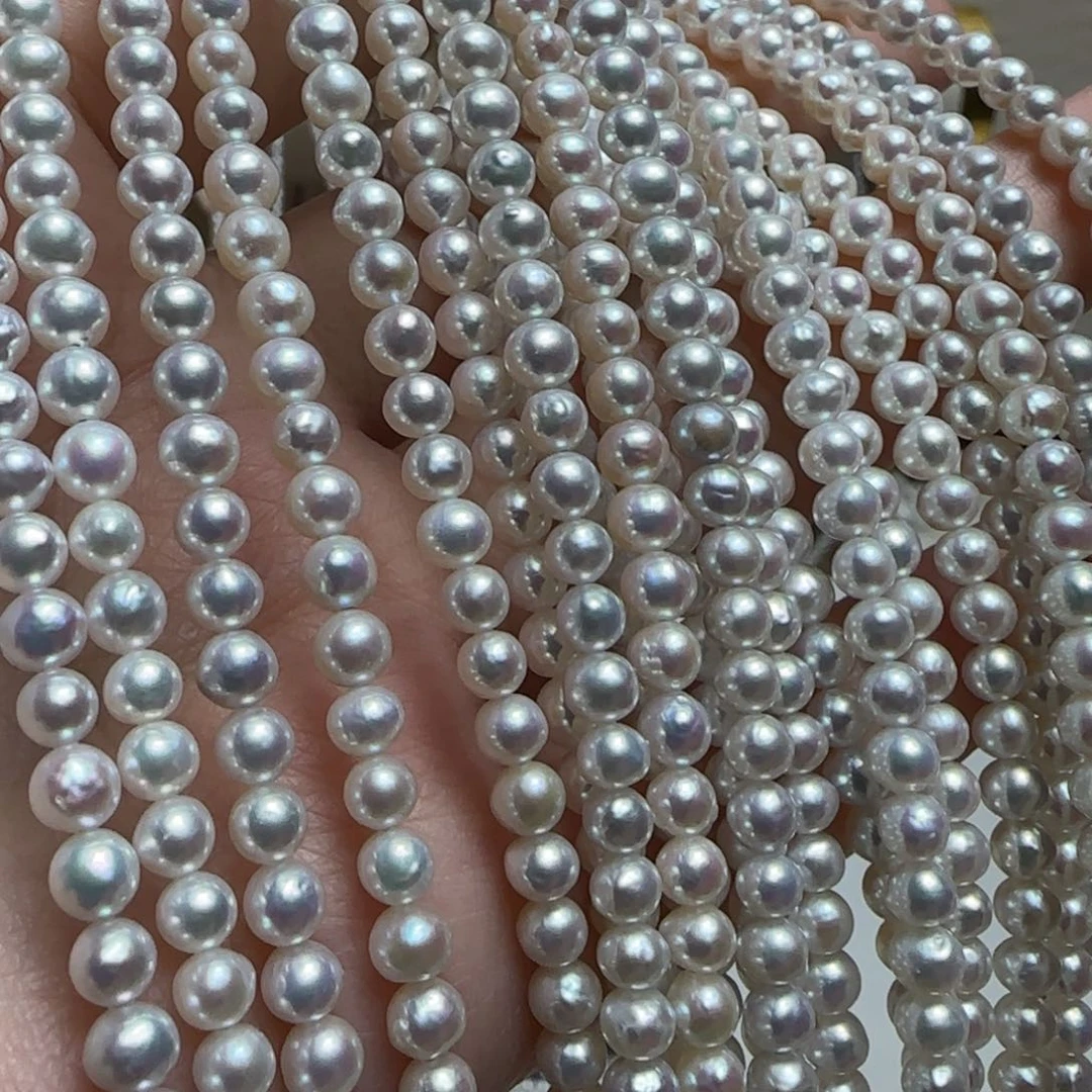 颈饰合金淡水珍珠