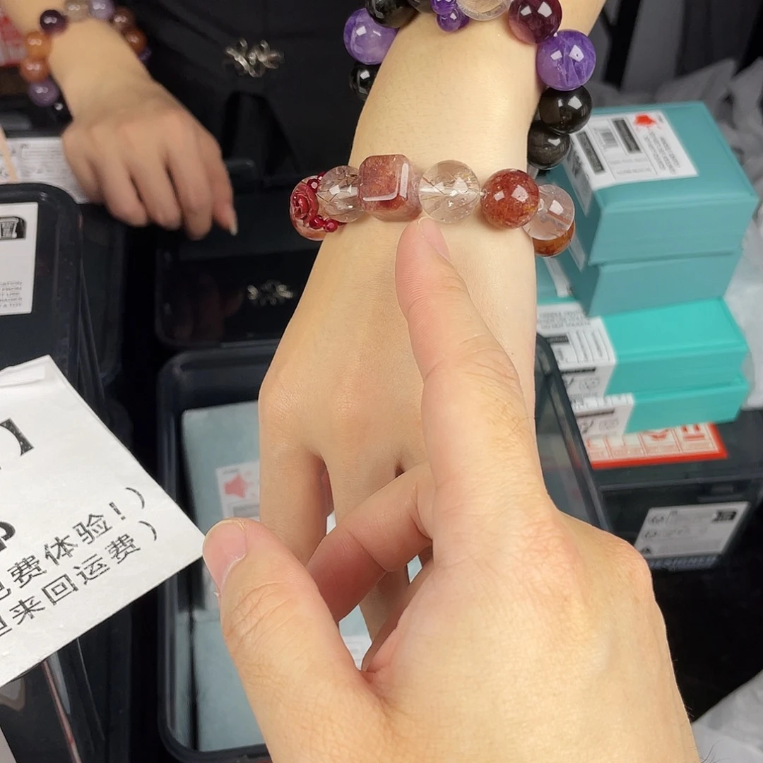 银S925镶嵌手链水晶