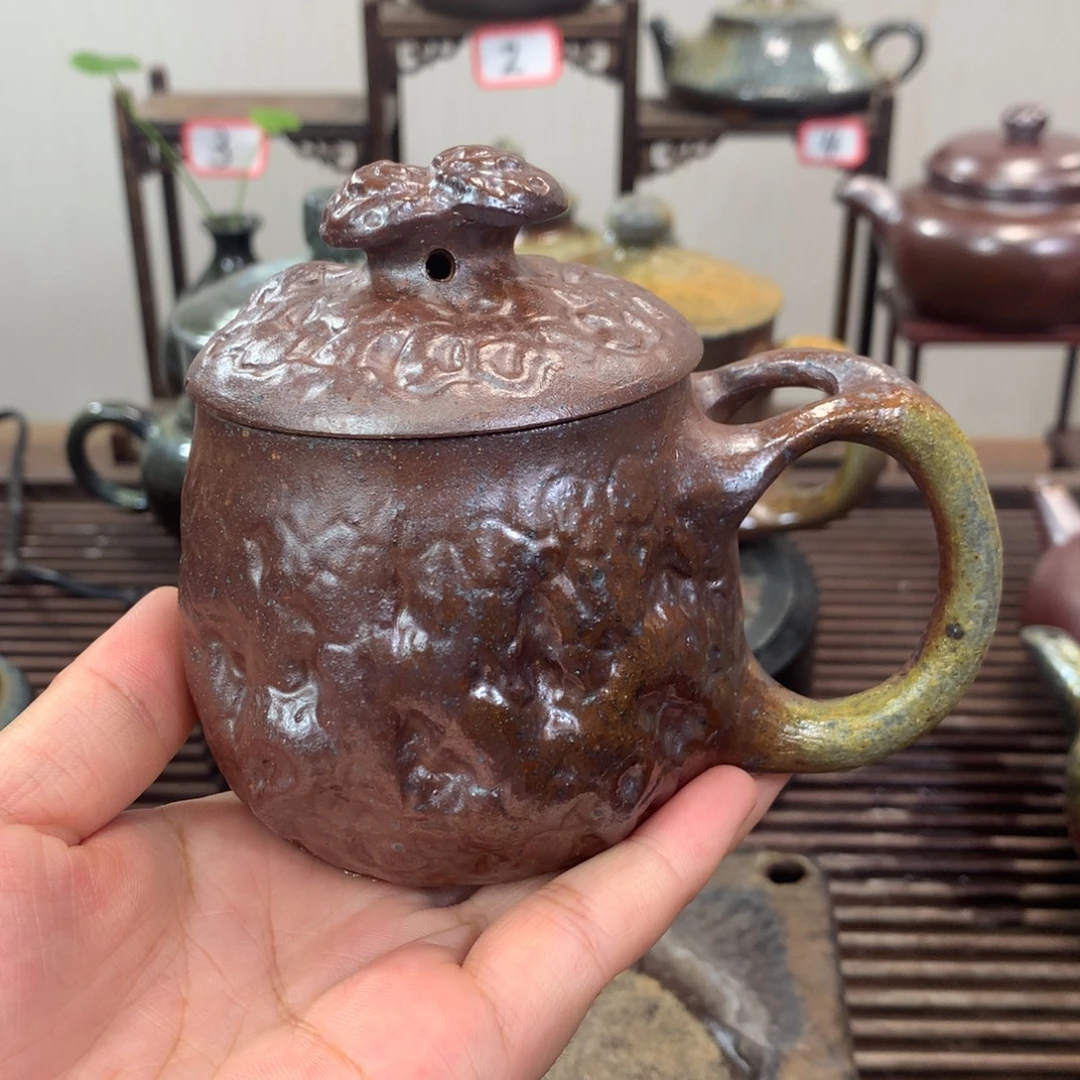茶壶紫砂紫泥制作