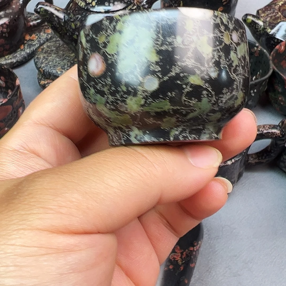 梅花玉鱼缸石茶周边不退不换