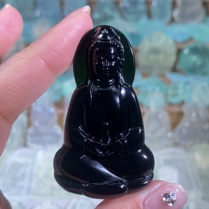 岫玉吊坠未镶嵌铁****馆吊坠