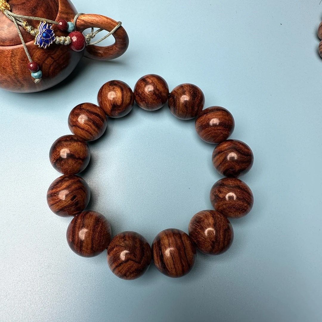 正宗海南黄花梨降香黄檀手串1.8多样性发货