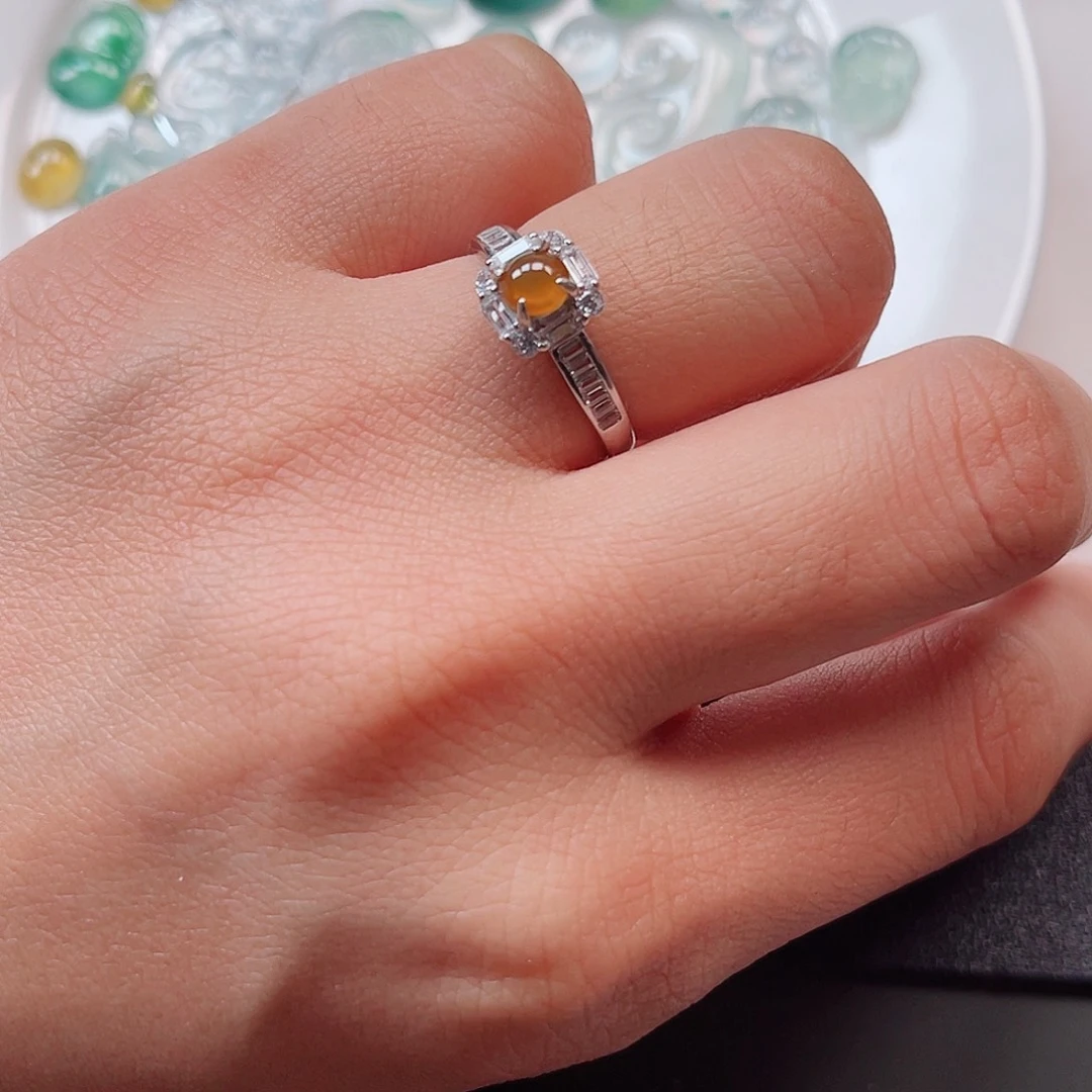 翡翠裸石纯天然A货缅甸翡翠925