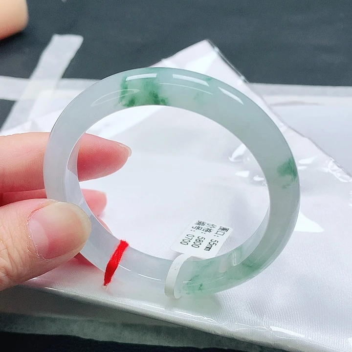 翡翠未镶嵌手镯手镯55