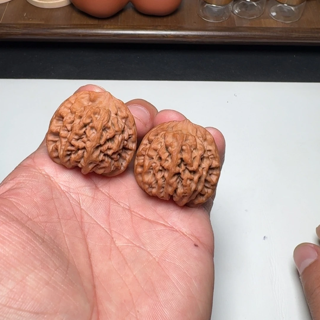 文玩核桃把件秦闷35全品