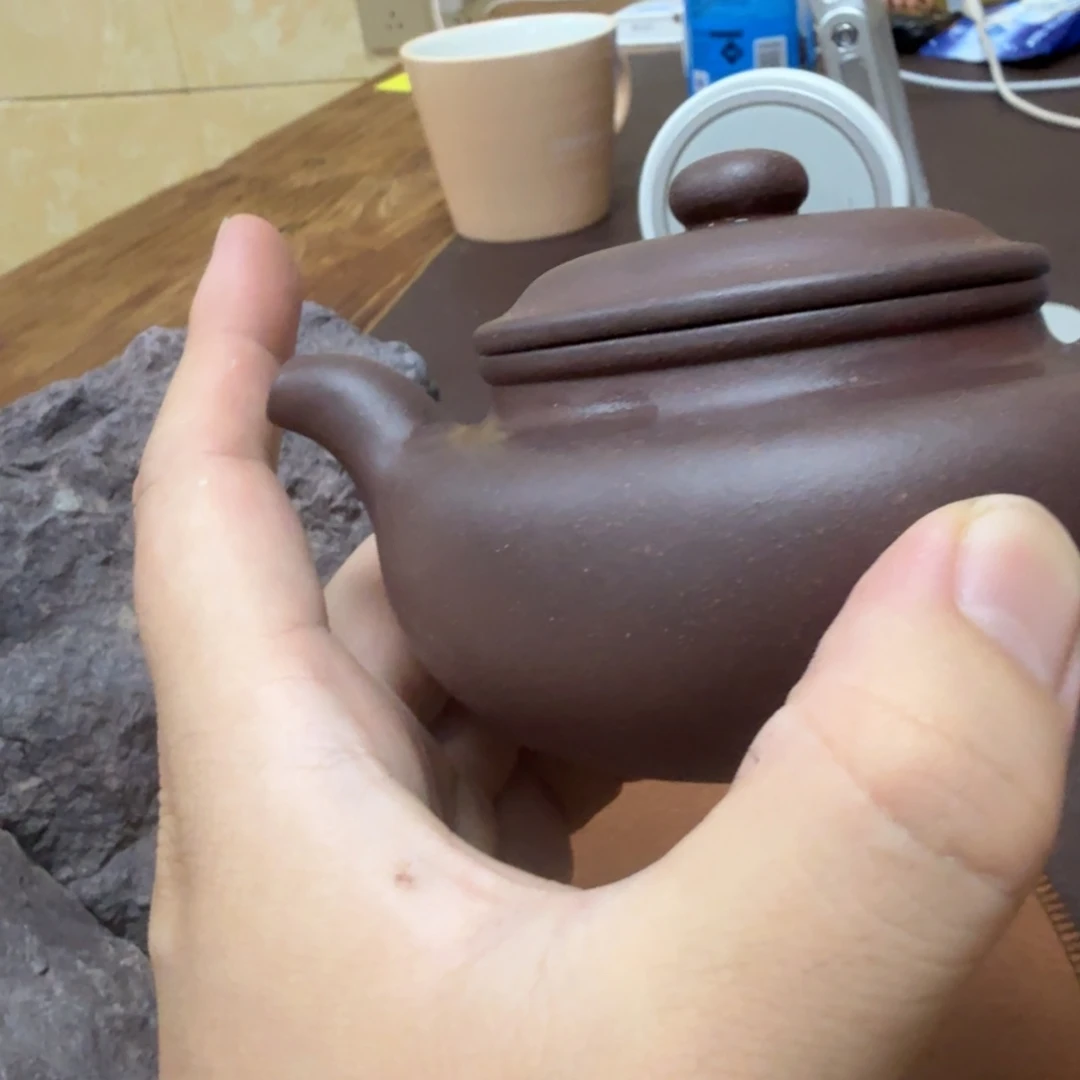 茶壶紫砂微瑕的壶