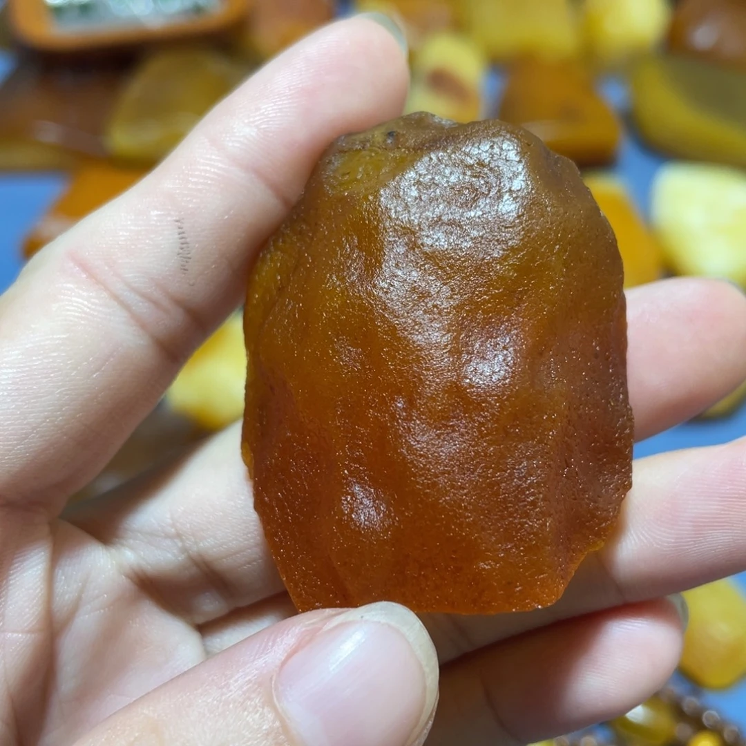 未镶嵌定制蜜蜡随形